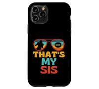 Football That's My Sis Retro American Football Sister Custodia per iPhone 11 Pro