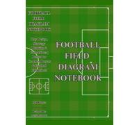 Football Training Field Diagram Notebook: 120 Pages for Play Design, Strategy Planning & Game Notes | Perfect for Coaches, Players & Football Enthusiasts