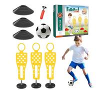 Football Training, Soccers Training Equipment, Educational Kids Soccer Obstacle Play Set, Multi-Person Sports Toy, for Boys, Girls, Backyard, Park, Gym, Home, Family, 1 Set