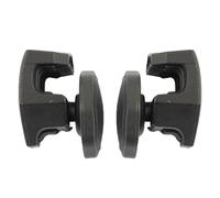 Football Visor Replacement Screws - Quick Release Helmet Clips Fasteners, Universal 8-32 Thread Fit, Lightweight Design, High Strength Black For Football And Rugby Visors