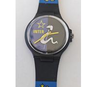 FOOTBALL WATCH PARMALAT INTER CALCIO 1991 - ENDURA - SWATCH NEW- PERFETTO NUOVO