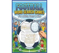 Football Word Search Games: For Adults, Teens & Kids