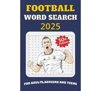 Football Word Search Puzzle Book: Word Searches with Easy to Read Print about American Football, Football Teams, Sports and More | 6x9 inches, 110 ... Sports Enthusiasts, Holidays and Free Times