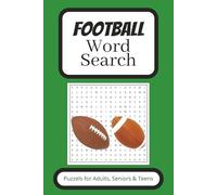 Football Word Search Puzzle Book: Word Searches with Easy to Read Print about Football, Football words and more | 6x9 inches, 110 pages | 50+ Puzzles... Gifts for Vacations, Holidays and Free Times