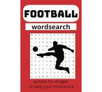 Football Word Search Puzzle Book: Word searches with easy to read print about football, players, clubs, terminology and more|6x9 inches,110 pages| 50+ ... Gift for Relaxing, Holidays and Free Time