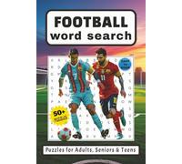Football Word Search Puzzle Book: Word Searches with Easy to Read Print about Football , Soccer, Players, Premier League Football and more | 6x9 ... Gift for vacation, Holidays and Free times.