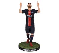 SoccerStarz Football's Finest - Licenza ufficiale Paris Saint Germain Football Club Lionel Messi, 60 cm in resina altamente dettagliata, lussuosa statua da collezione