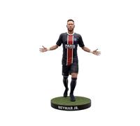 SoccerStarz Football Club Neymar Jr, licenza ufficiale Paris Saint-Germain, resina altamente dettagliata, 60 cm, lussuosa statua da collezione