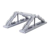 Footbridge Model | Footbridge Construction | Railway Footbridge, Kids Bridge Making Kit, Model Bridge Tray, Footbridge Assembly Kit, Railway Footbridge Model, Elevated Bridge for Models