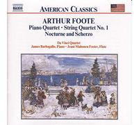 Arthur Foote Piano Quartet / String Quartet No. 1 / Nocturne and Scherzo (CD)