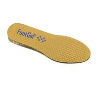Footgel - Solette in gel per uomo, arancione, 39-42