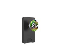 Footie Fan Su Un Campo Amore I Giochi Di Calcio Vintage Calcio PopSockets PopWallet per MagSafe