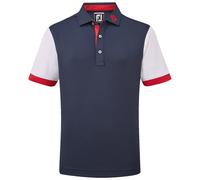 FootJoy Adolescenti Colour Block Pique Polo Golf Top Tour FJ Bambini 2022
