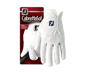 Footjoy CabrettaSof Guanto Uomo Bianco Cadetto Sinistro Mano/ML