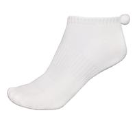 FootJoy Calzini ProDry Pom Pom, bianco/bianco