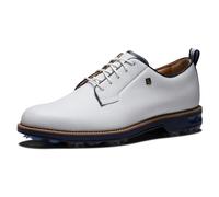 FootJoy Campo Serie Premiere, Scarpe da Golf Uomo, Bianco Blu Marino, 40.5 EU