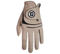 Footjoy Crampons Weathersof-Guanto da Golf, Sinistro, Colore: Bianco