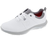 FootJoy Ecomfort, Scarpa da Golf Donna, Bianco/Grigio, 36.5 EU