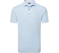 Footjoy Etched Texture Print Lisle Mens Skyway S Polo