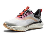 Footjoy Fj Quantum, Scarpe da Golf Donna, Lucent White/Hot Coral/Asfalto, 35.5 EU