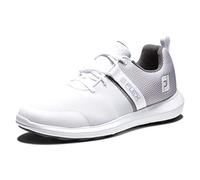 Footjoy Flex, Scarpe da Golf Uomo, Bianco Grigio Blanco Grisã Ceo, 40 EU