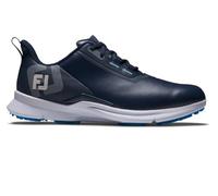 FootJoy Fuel, Scarpe da Golf Uomo, Bianco Blu Navy, 44 EU