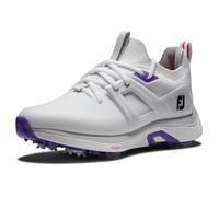 FootJoy iperflex, Scarpe da Golf Donna, Bianco Viola Grigio, 40.5 EU
