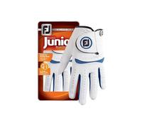 Footjoy Junior - Guanto da Golf per Mancini, Bambino, Blanco/Azul Cobalto, Izquierda - L