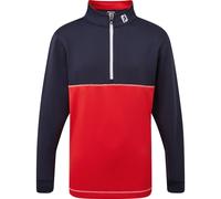 FootJoy Layer Colour Block Chill-Out 1/2-Zip, navy/rosso