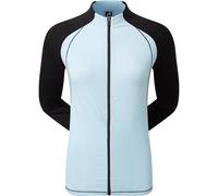 FootJoy Layer HTH stampato a zip intera, blu/nero