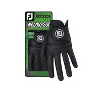 FootJoy Mens WeatherSof Golf Glove Black Cadet Medium Worn on Left Hand