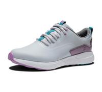 FootJoy Performa, Scarpe da Golf Donna, Grey White Purple, 37 EU Larga