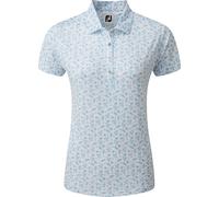 FootJoy Polo floreale, bianco/blu