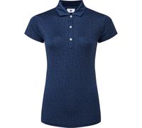 FootJoy Polo Painted Floral Lisle, manica corta, navy