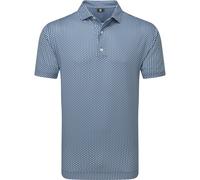 FootJoy Polo pied de poule Geo Lisle, blu