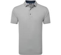 FootJoy Polo Stretch Lisle Stampa a punti, grigio