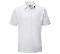 FootJoy Polo Stretch Pique Solid, bianco