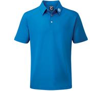 FootJoy Polo Stretch Pique Solid, blu cobalto