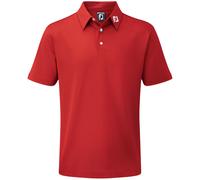 FootJoy Polo Stretch Pique Solid, rosso