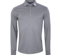 FootJoy Polo Thermolite Smooth Pique, manica lunga, grigio