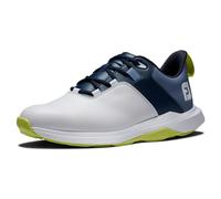FootJoy Prolite, Scarpe da Golf Uomo, Bianco Navy Lime, 45.5 EU