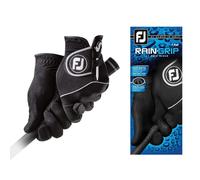FootJoy RainGrip Pair Guanti da golf da uomo, neri, coppia media