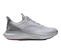 FootJoy Scarpe da golf da uomo Quantum, senza tacchetti, bianco/grigio/rosso