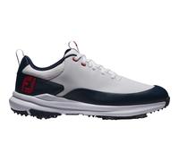 FootJoy Fj Tour Rival, Scarpe da Golf Uomo, Bianco Navy Red, 40 EU