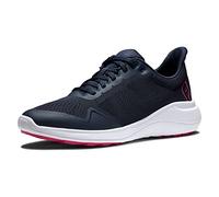 FootJoy Scarpe da Golf FJ Flex da Donna in Stile precedente, Blu Navy/Bianco/Rosa, 36.5 EU