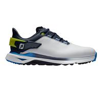 FootJoy PRO|SLX, Scarpe da Golf Uomo, Bianco Blu Navy, 40 EU