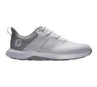 Footjoy Scarpe da Golf Prolite da Uomo, Bianco Grigio Chiaro Grigio, 40 EU