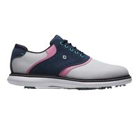 FootJoy Scarpe da golf Traditions Energy, bianco/navy/rosa