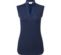 FootJoy Top stampa animalier, senza maniche, navy