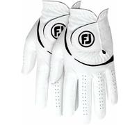 FootJoy WeatherSof - Guanti da golf da uomo, confezione da 2, colore: bianco